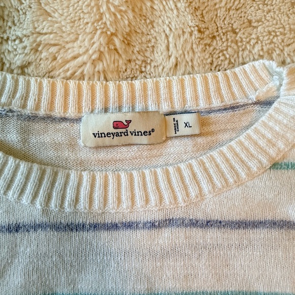 Vineyard Vines Striped Sweater - Size XL - Picture 2 of 3